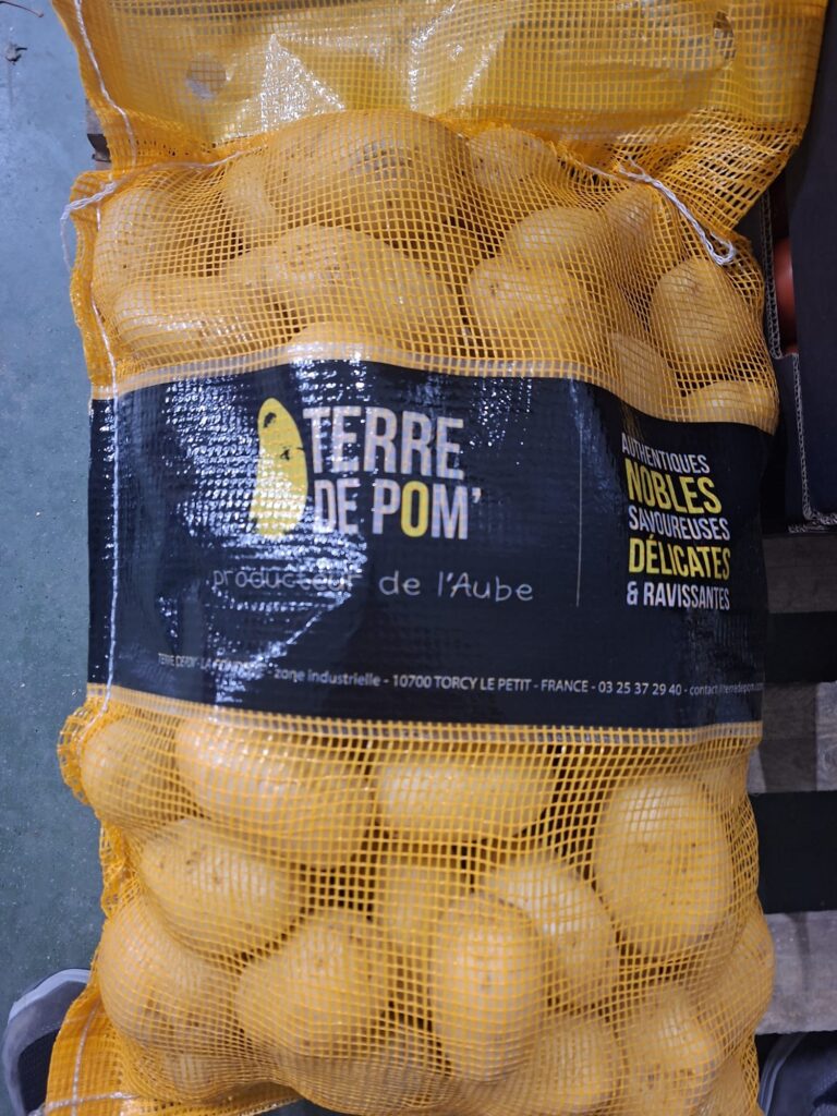 pure patata francesa